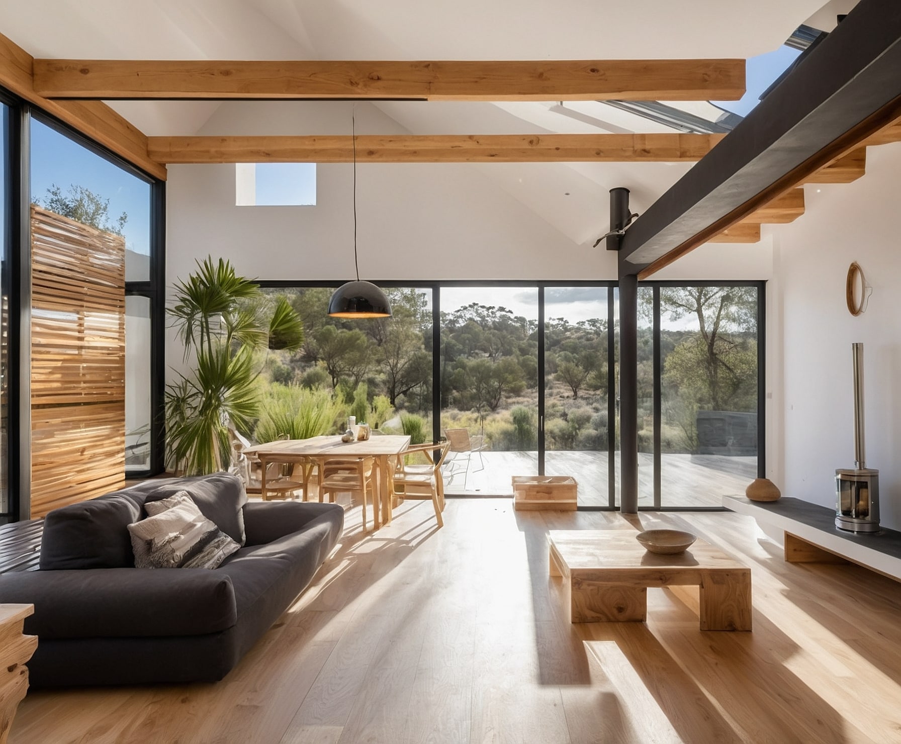 Reforma integral chalet madera premium elegante