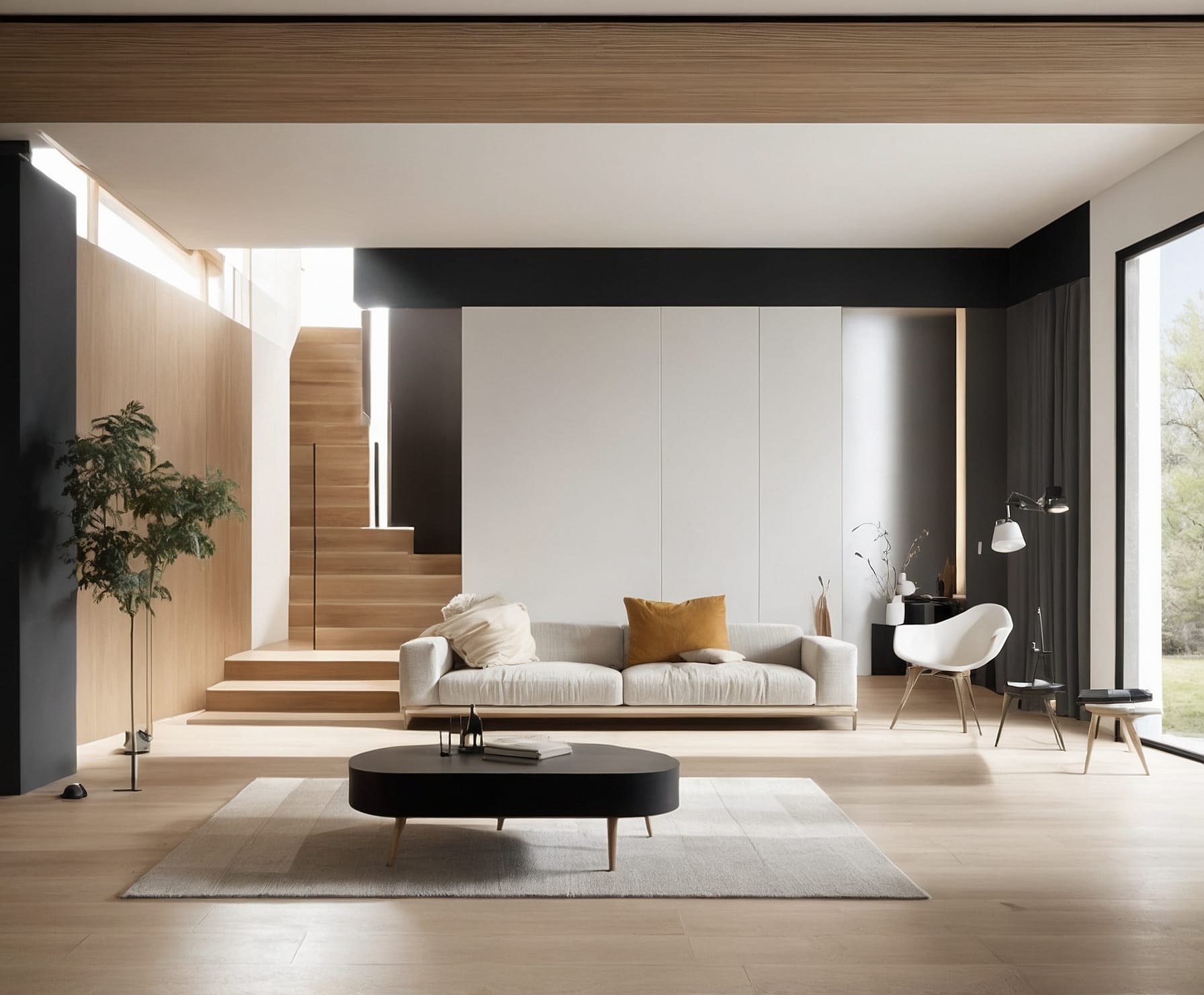 Transformación integral de espacios interiores elegantes